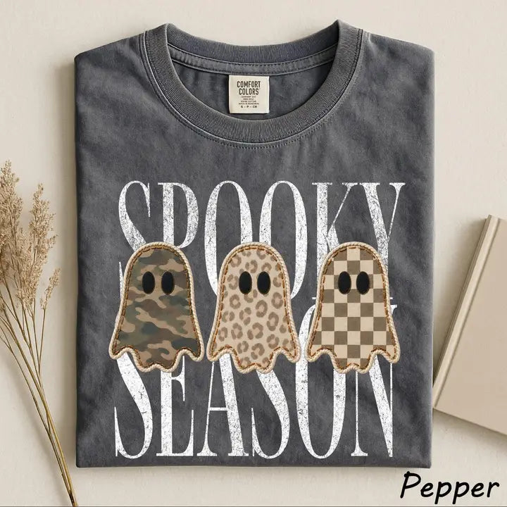 Comfort Colors Spooky Season Ghost Shirt