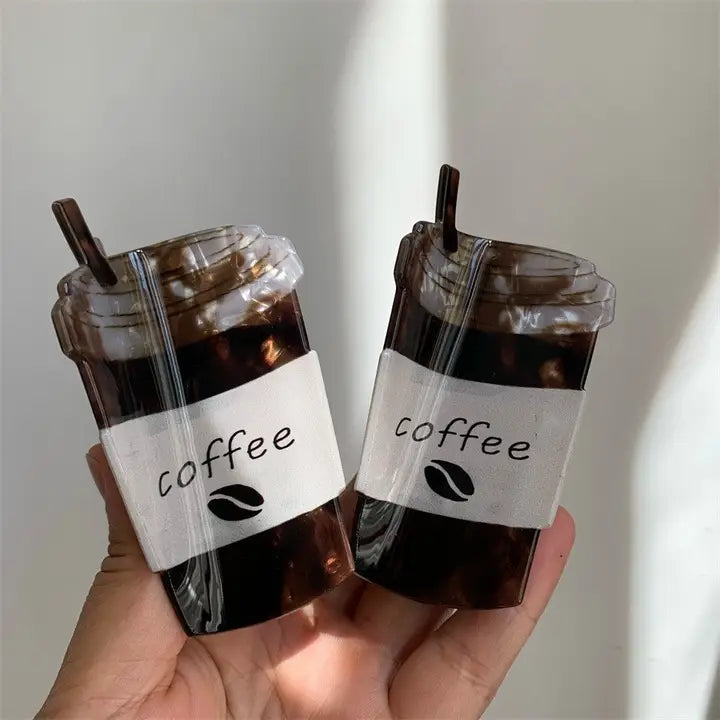 Coffee Cup Hair Claw - Novelty Iced Coffee Hair Accessories
