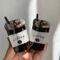 Coffee Cup Hair Claw - Novelty Iced Coffee Hair Accessories
